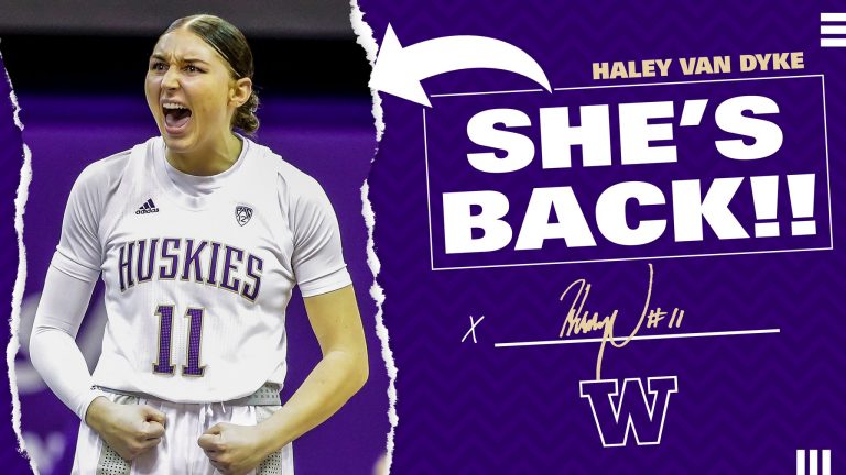 Haley Van Dyke Officially Returns to the Huskies Frontcourt » UDUBWBB.com
