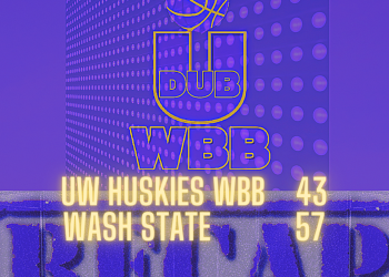 4th Quarter UW Scoring Droughts & Turnovers Sour Apple Cup Rematch, 43 – 57