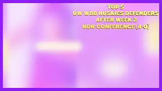 Video: Top 5 Washington @UW_WBB Huskies Defenders by Defensive Efficiency Rating