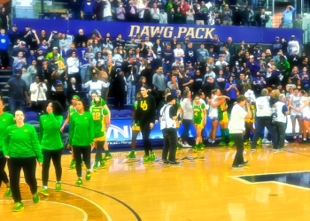 UW WBB Huskies Defeat Ducks, 63-59, Advance to WNIT “Fab Four”