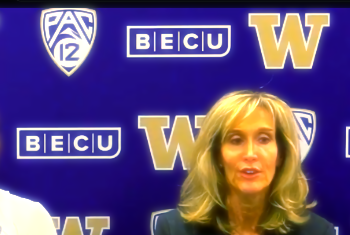 3/26/23 Press Conference: WNIT Great 8: UW WBB Huskies vs. Oregon WBB