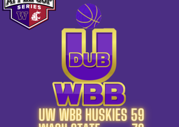 RECAP: UW WBB Huskies Lose Apple Cup Showdown to WSU, 72-59