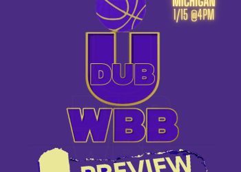 UW WBB Huskies on Road at Michigan Wolverines – Wed. 1/15 @ 4PM