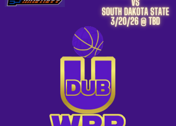 March Madness: UW WBB Huskies Draw South Dakota State in NCAA 1st Round