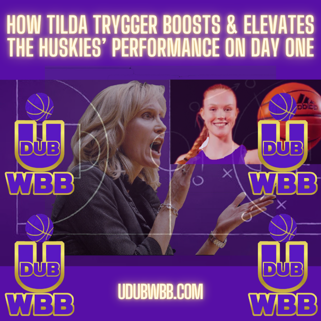 Washington's System Accelerator: How Tilda Trygger Boosts & Elevates UW Huskies’ Performance on Day One